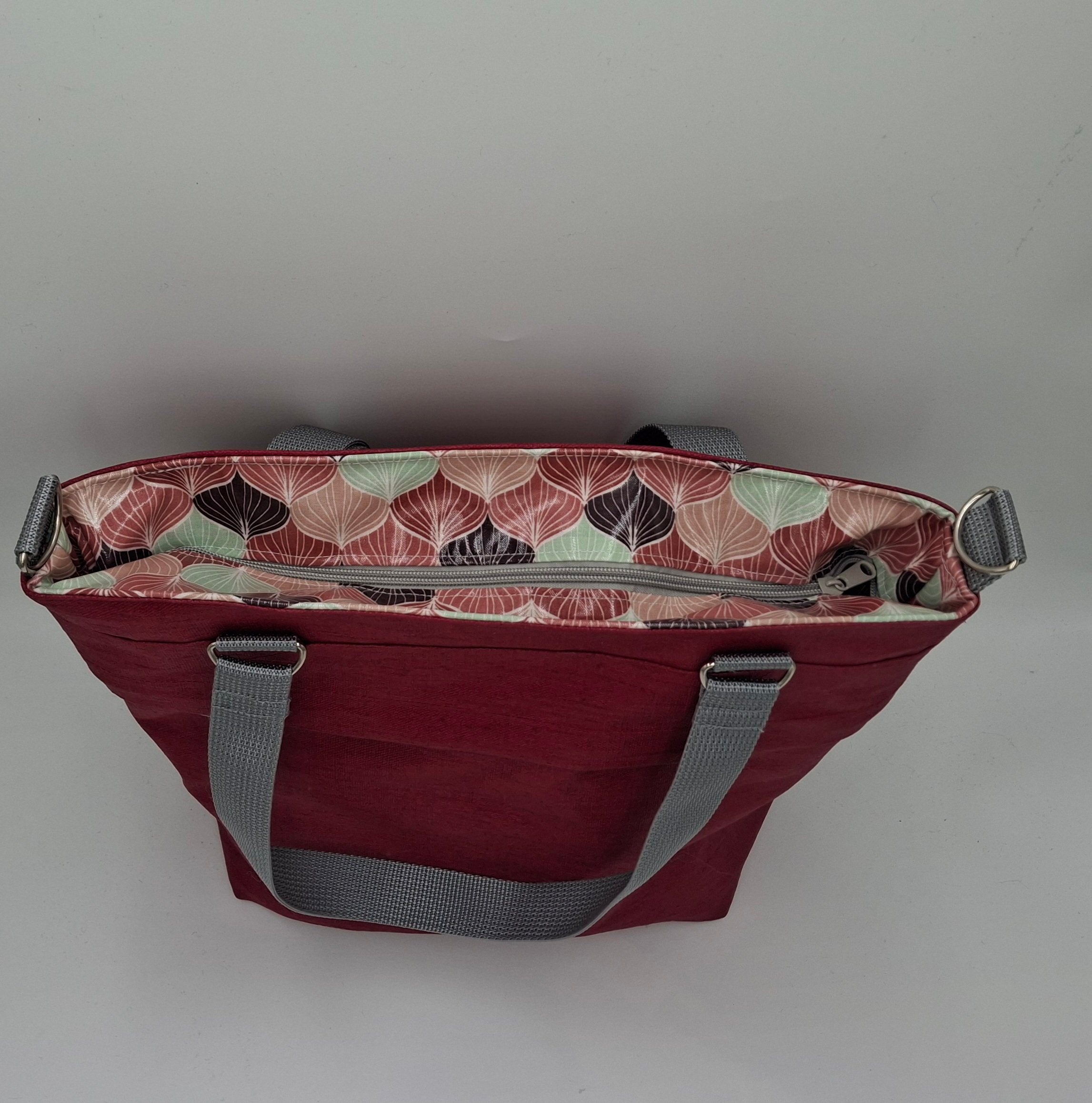 Multibag 3in1 Tasche dunkelrot