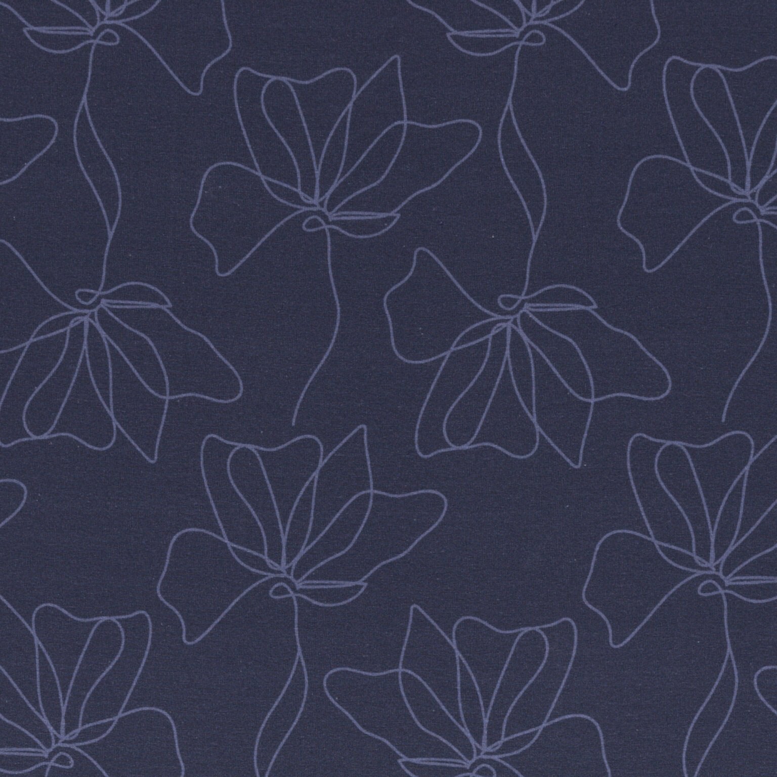 French Terry (Modal) Marvelous Flowers by lycklig design