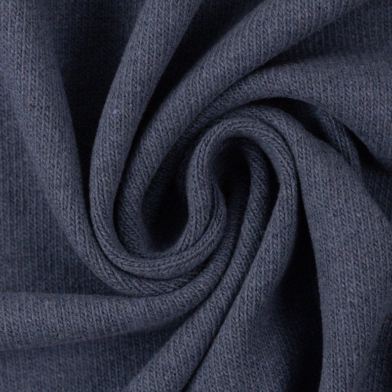 Strickstoff Bono, jeansblau