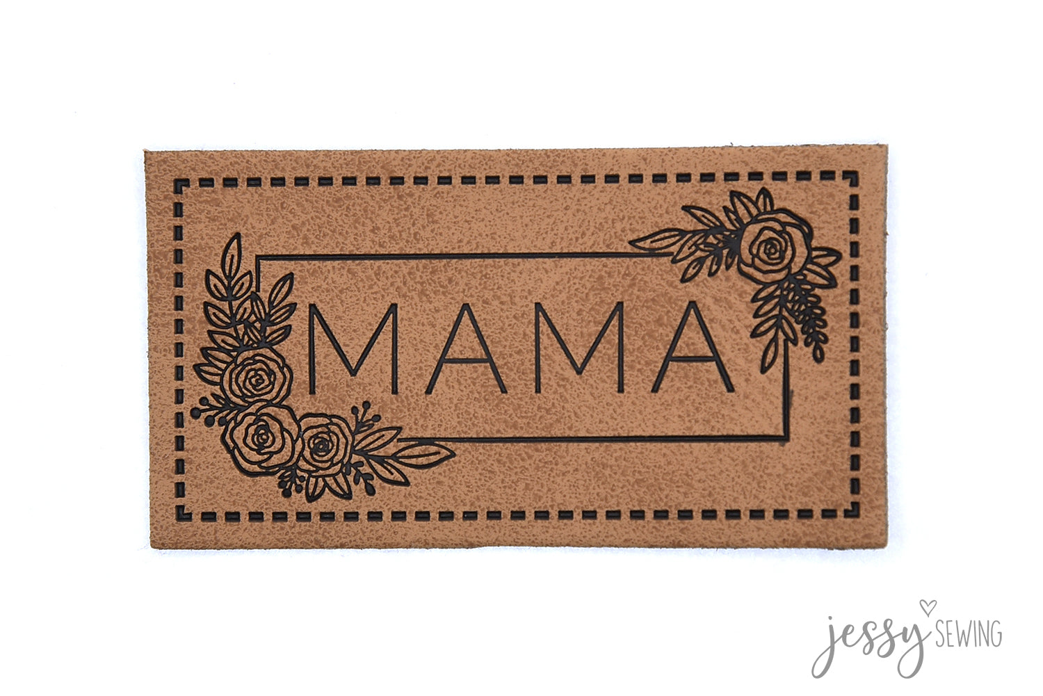 Kunstlederlabel Mama