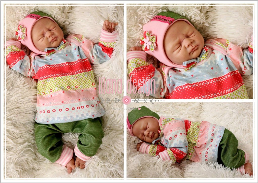 Papierschnittmuster Babyset