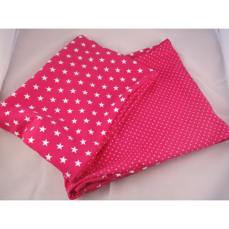 Loop Grau Mit Punktli Rosa 13