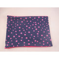 Loop Grau Mit Punktli Rosa 15