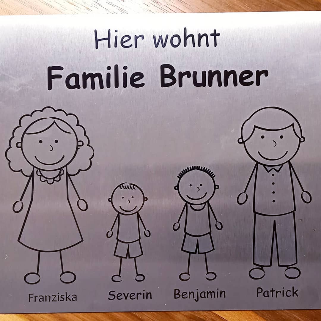 Willkommensschild