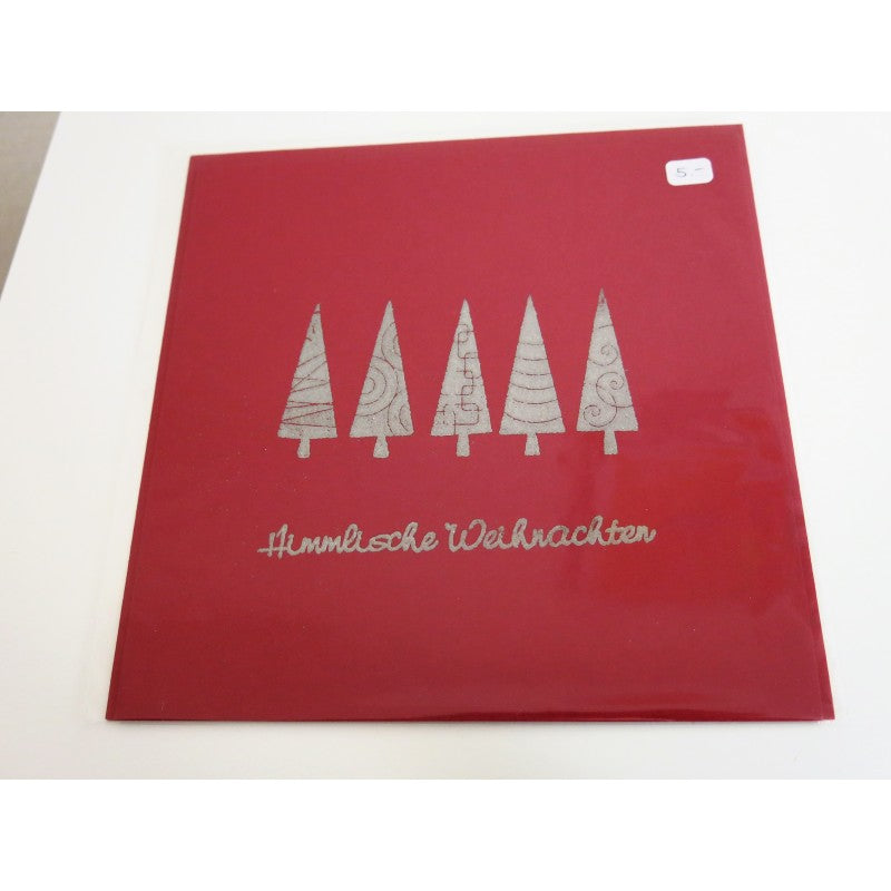 Weihnachtskarte Baume