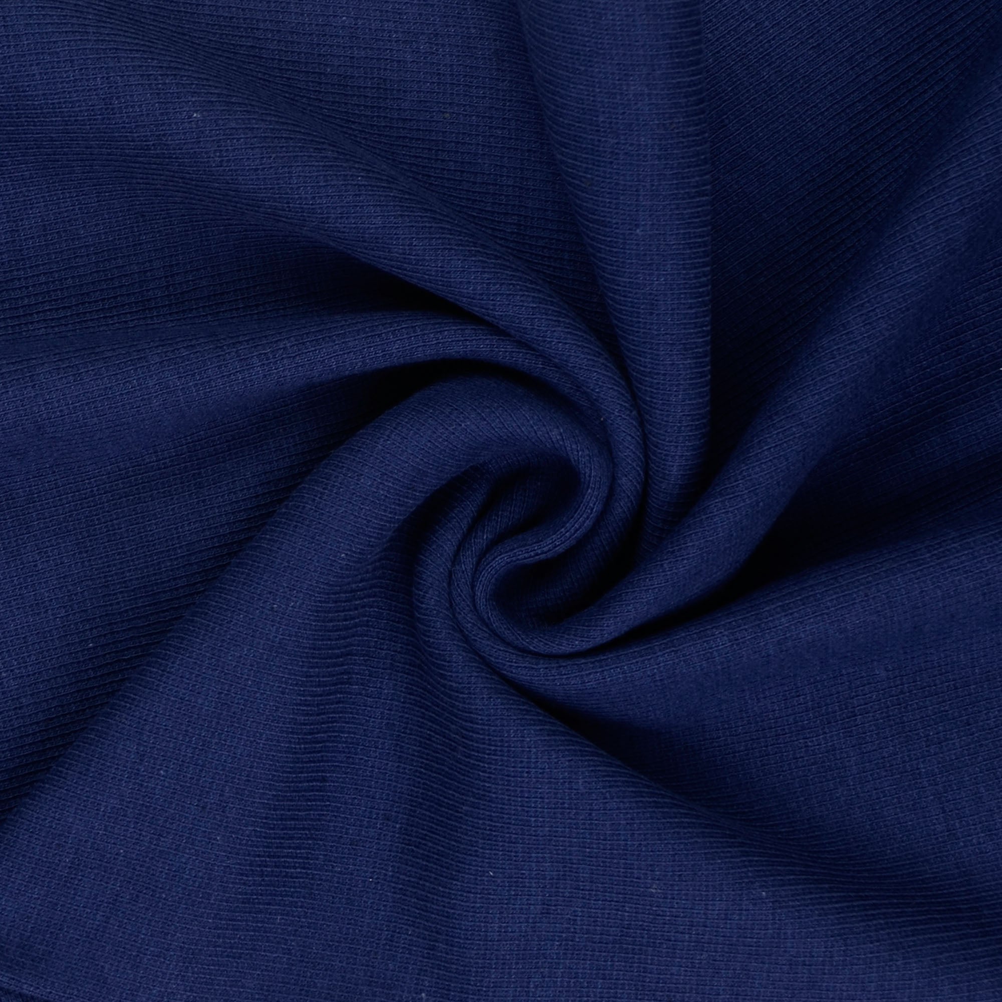 Bündchen blau (4026) - feingerippt