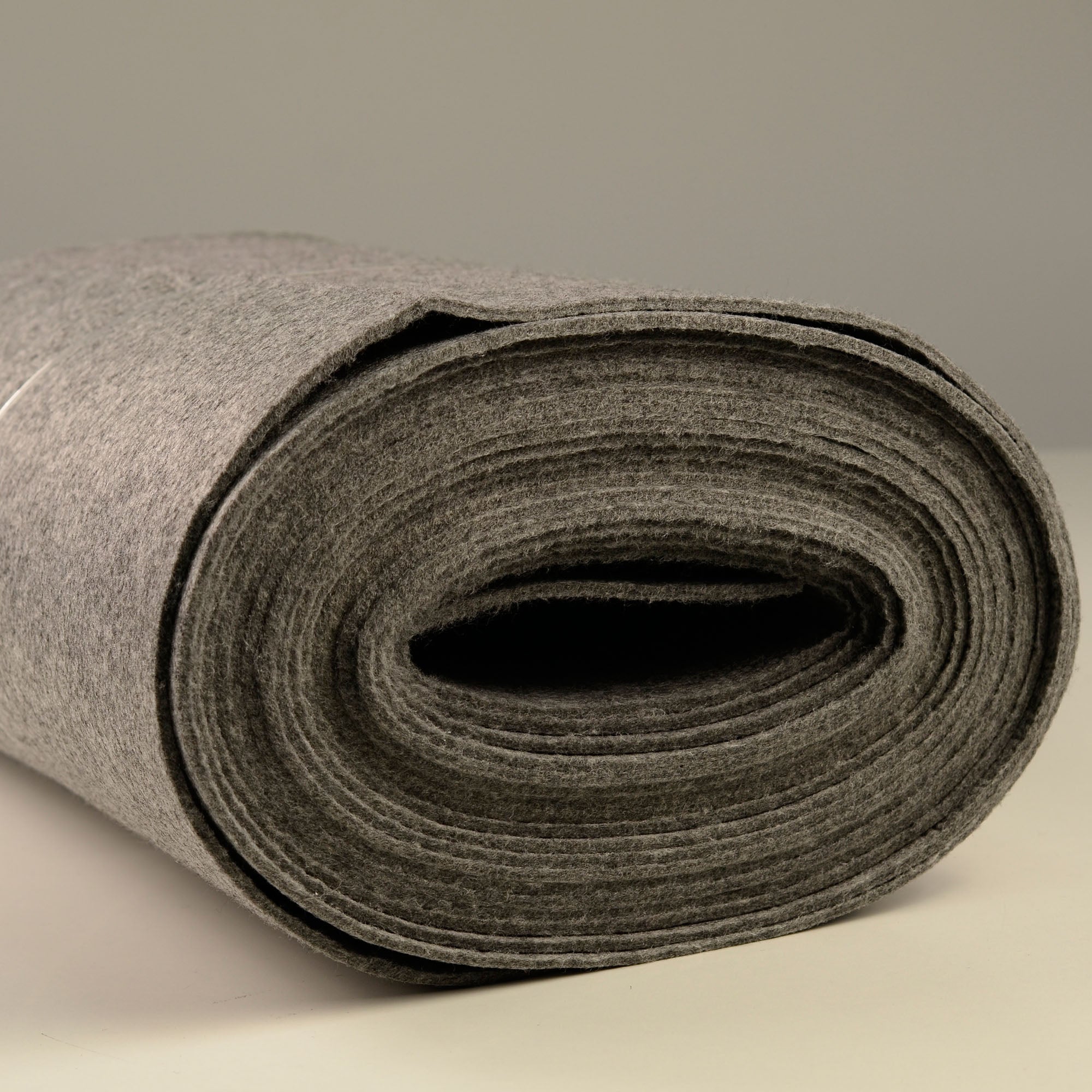 Bastelfilz grau meliert 4mm