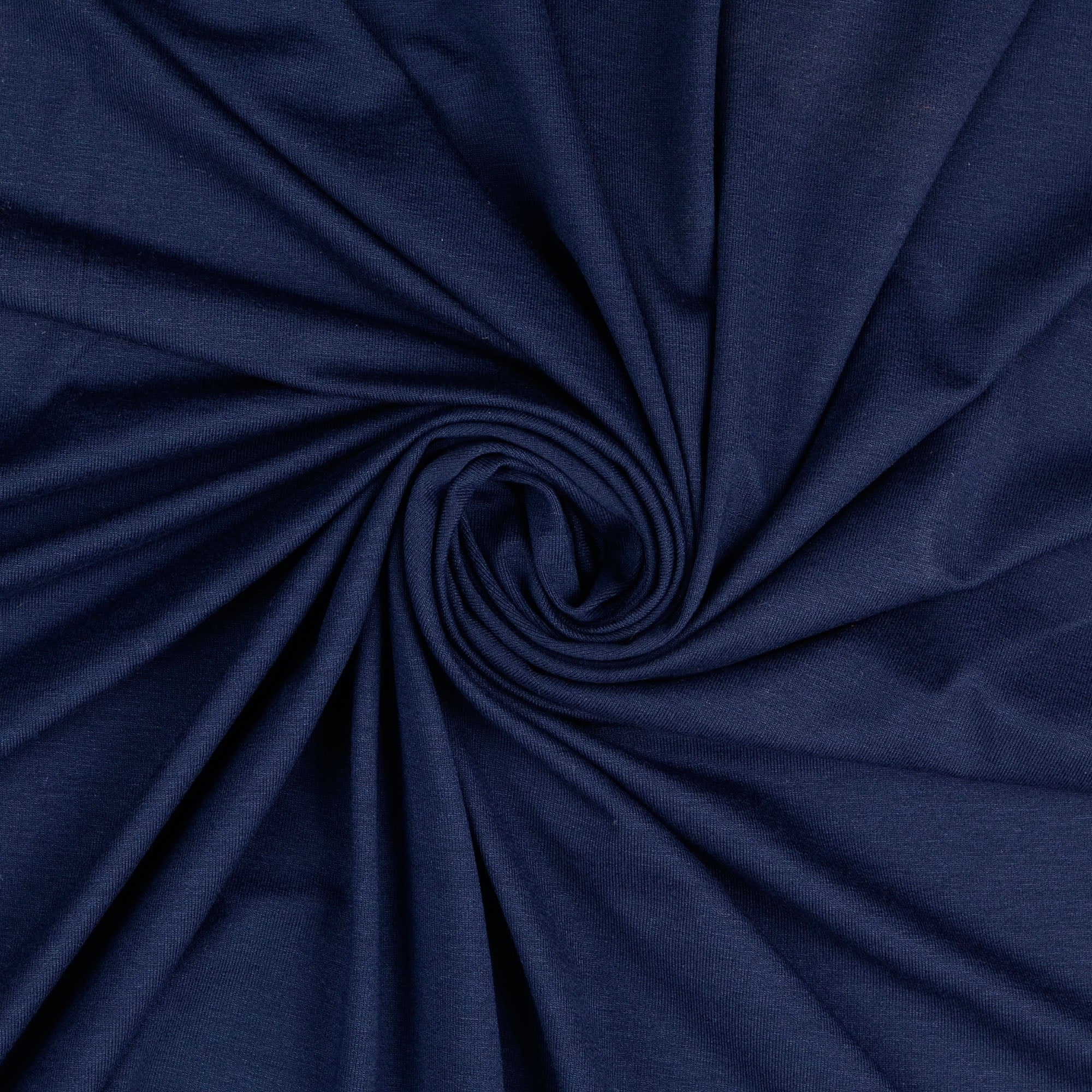 Viskosejersey uni marineblau (5026)