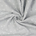 Double Gauze Pusteblume grau