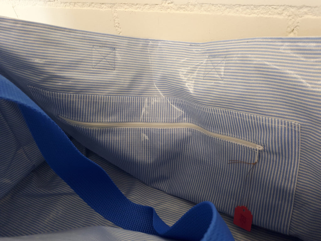 Badetasche Anker French Terry blue