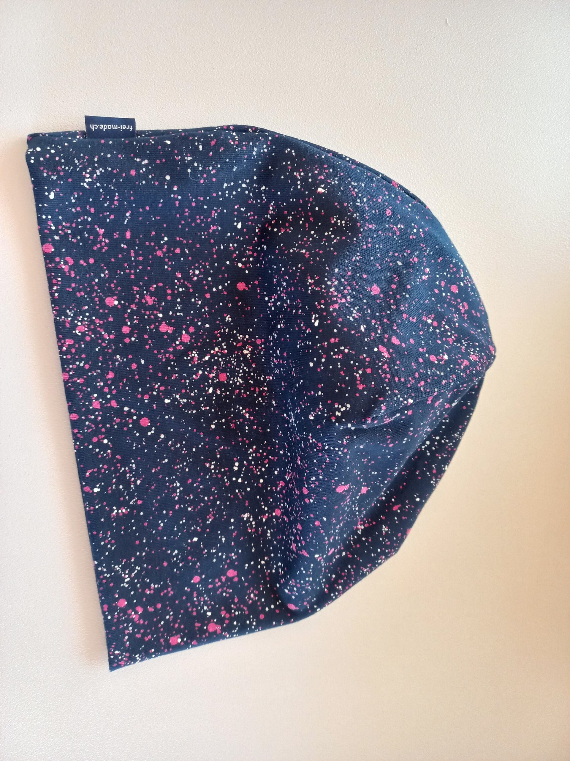 Muetze Farbkleckse Pink