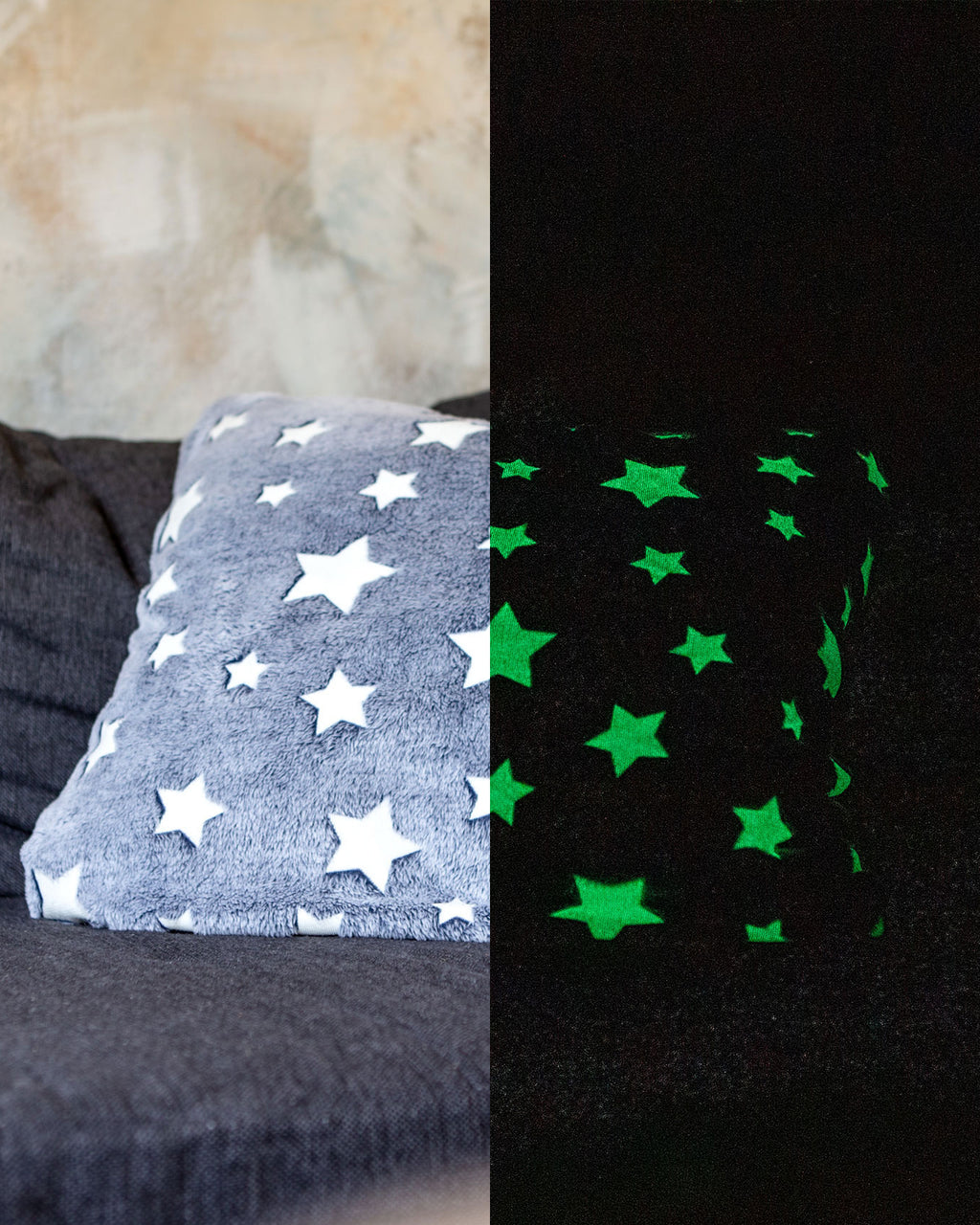 Nachtleuchtender Sternen Fleece