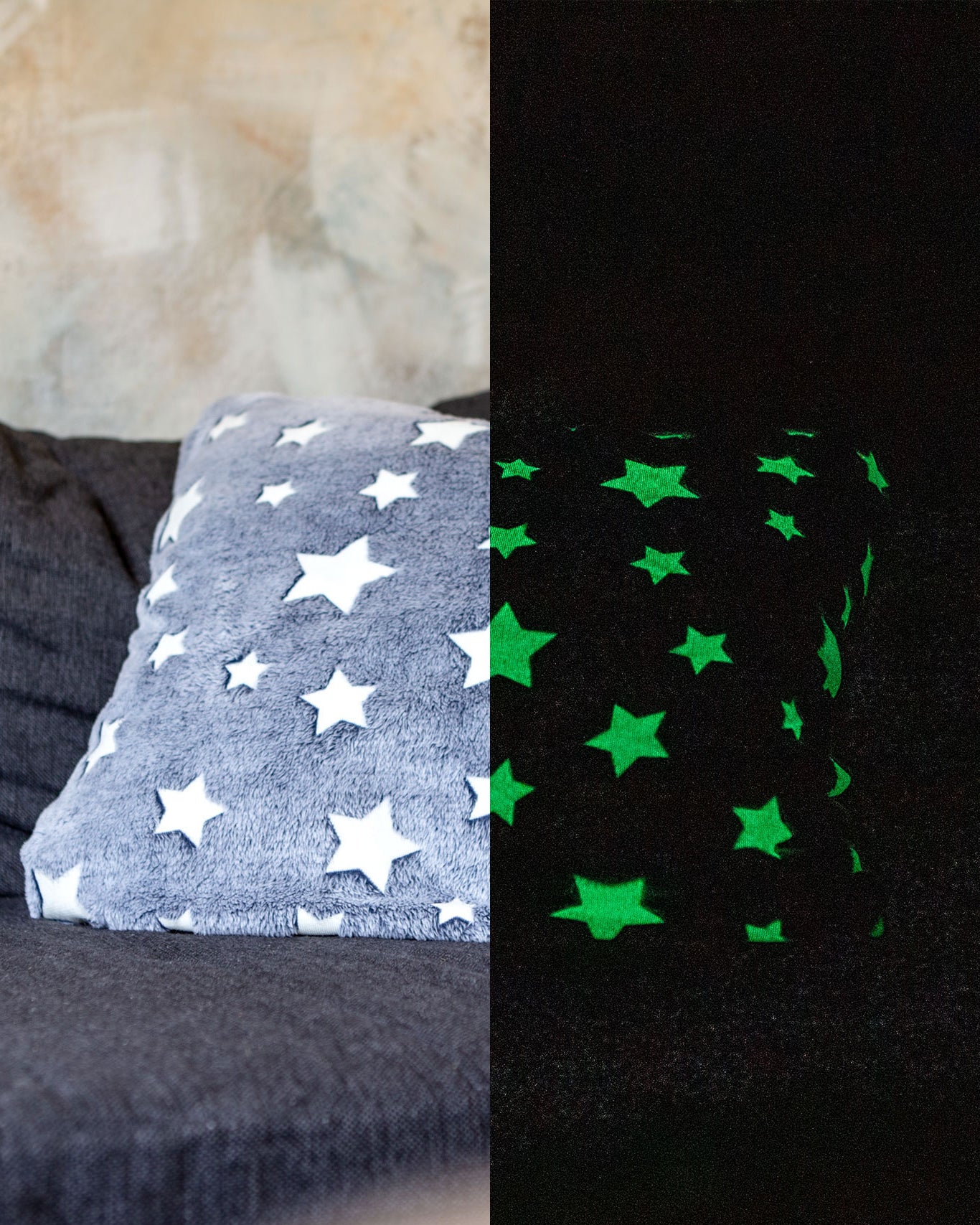Nachtleuchtender Sternen Fleece