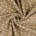 Double Gauze Schwalben auf beige