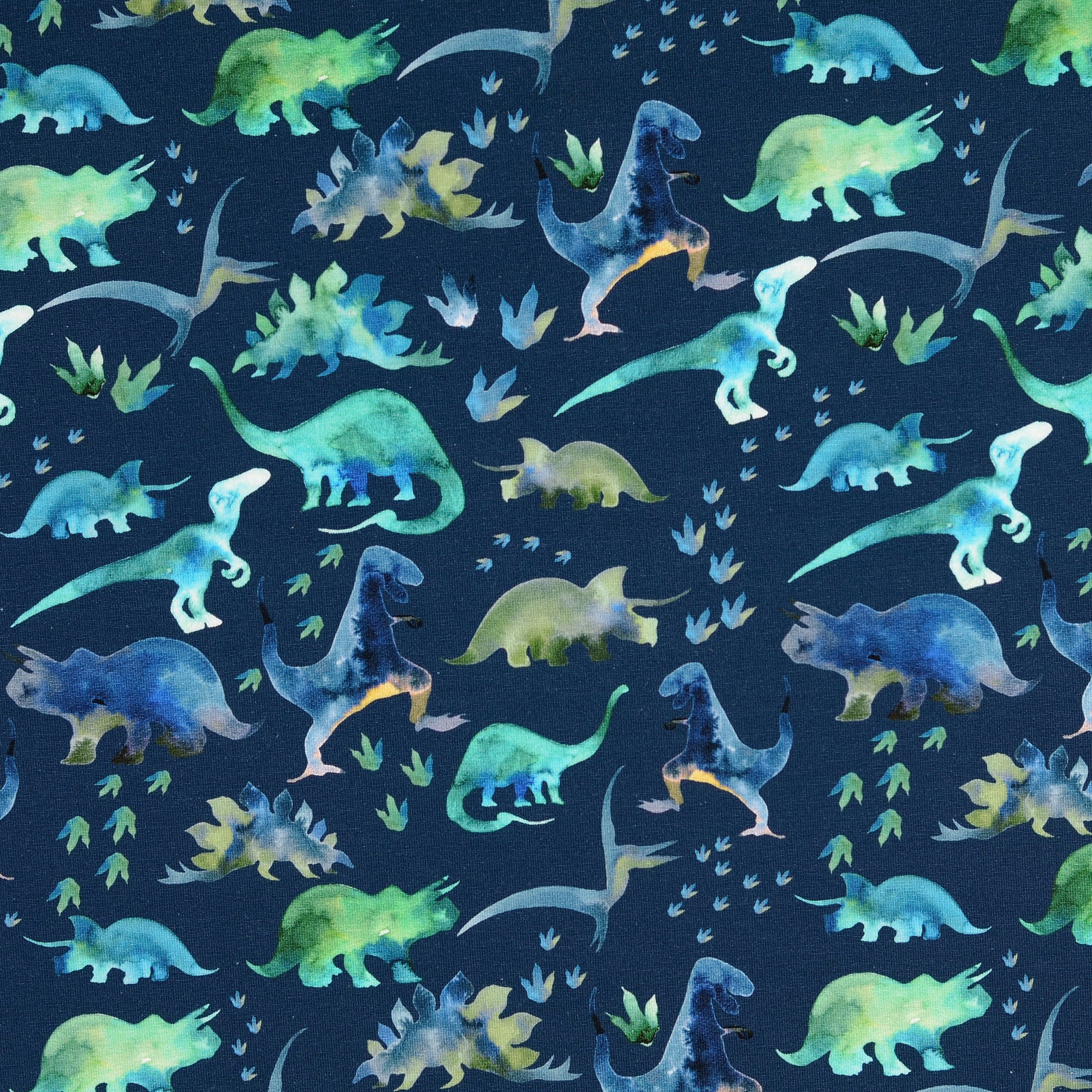 Organic Jersey Dinosaurier