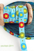 Webband STARdotzz türkis/gelb