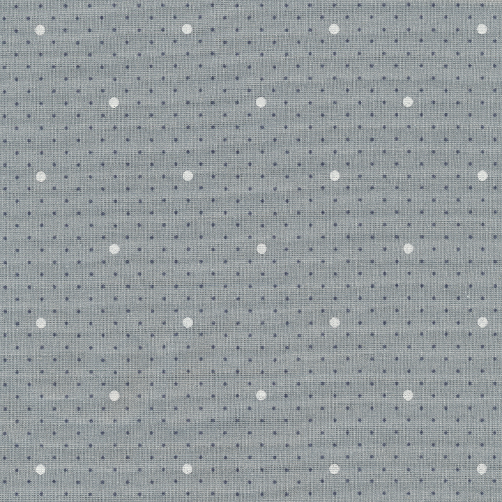 Wachstuch Dottie Dot Dusty Blue
