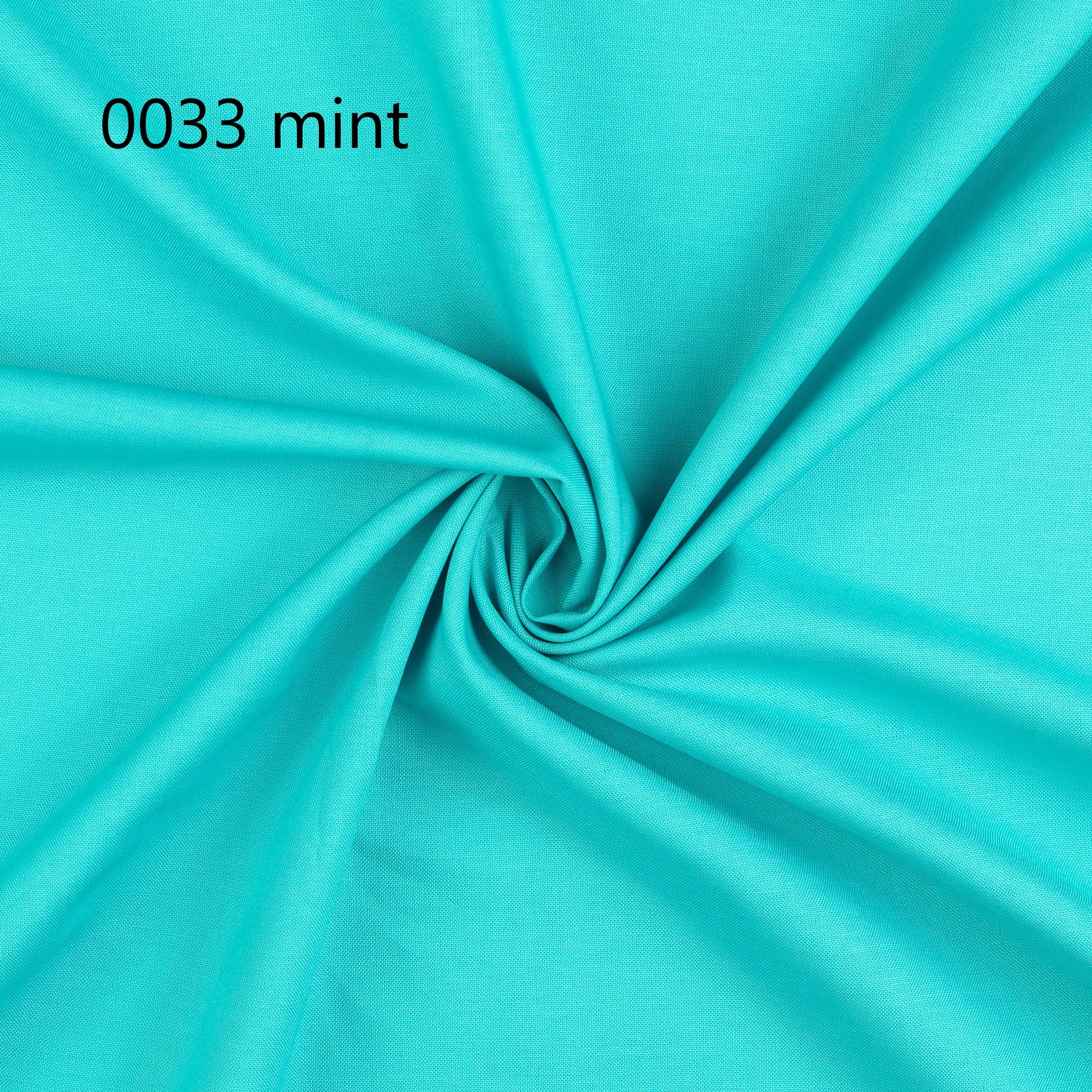 Baumwolle uni Coupons 50cm (54 Farben)