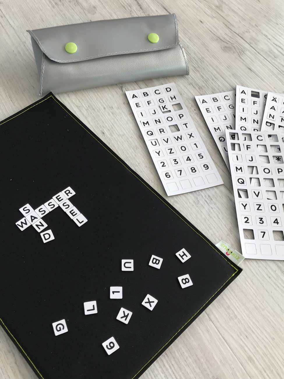 Magnetische Buchstaben Zahlen Spiele