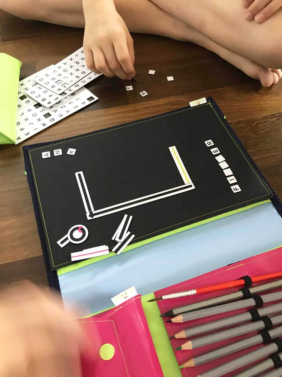 Magnetische Buchstaben Zahlen Spiele