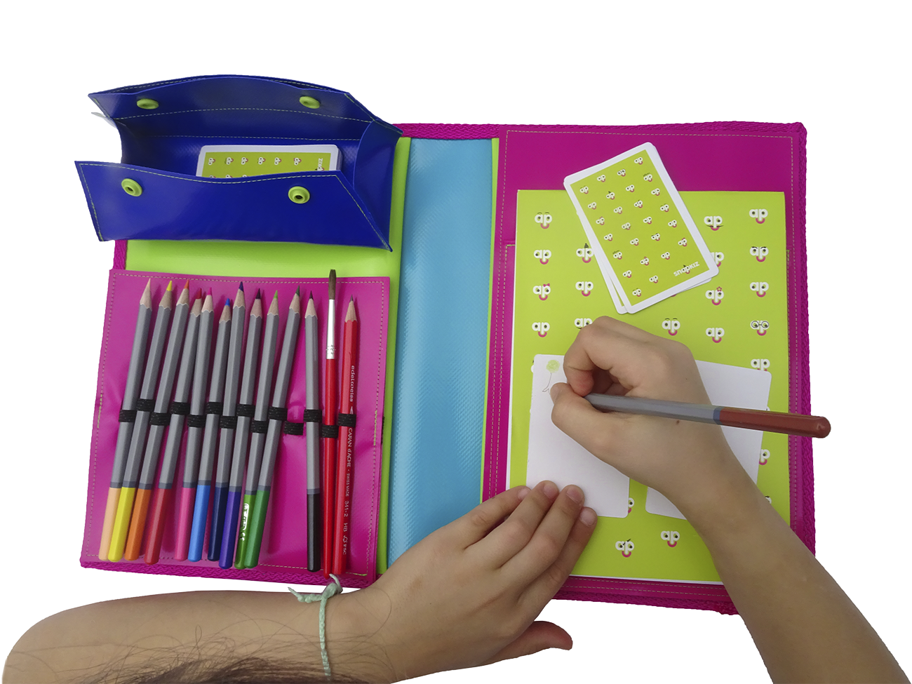 Spielkartenset - 2-in-1 Kartenhalter & -tasche