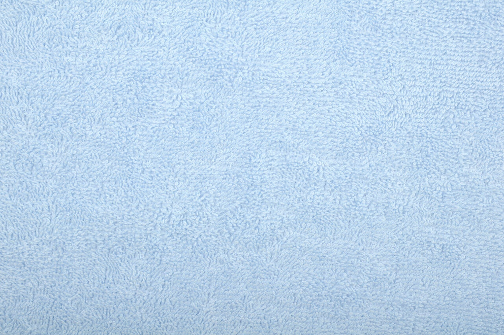 Frotteestoff hellblau