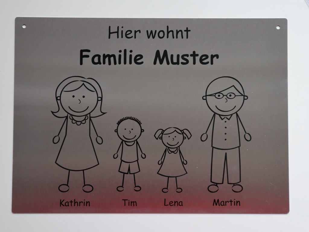 Willkommensschild