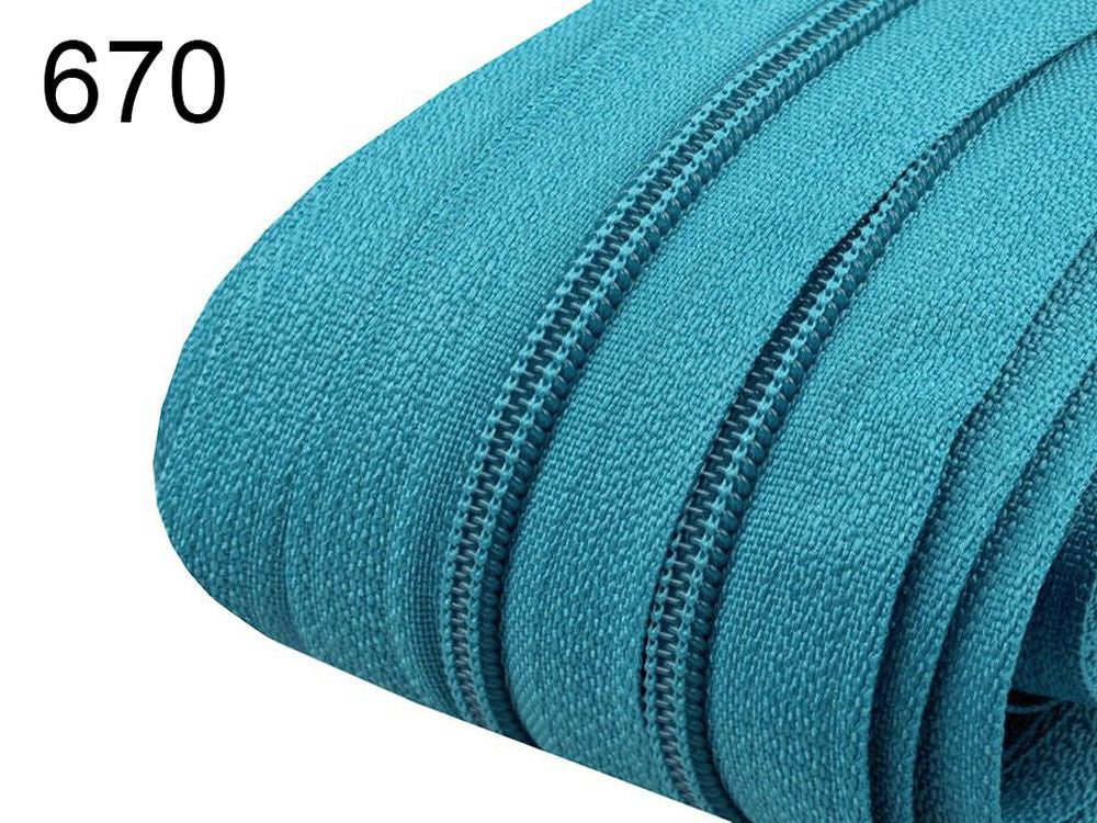 endlos Reissverschluss 3mm (26 Farben)
