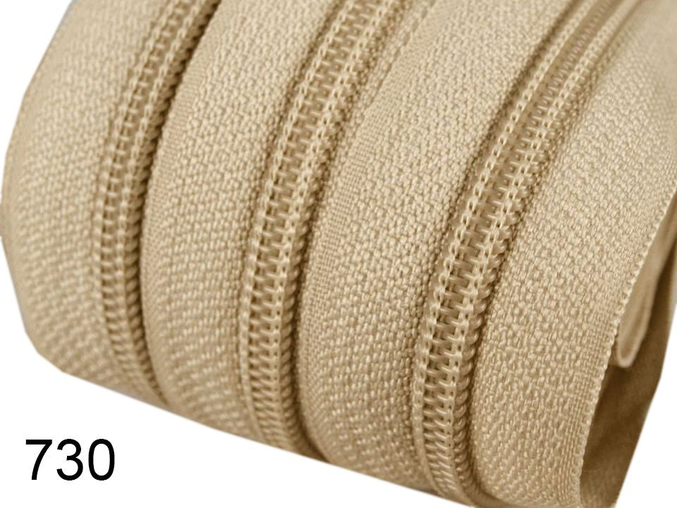 Endlos Reissverschluss 5mm (27 Farben)