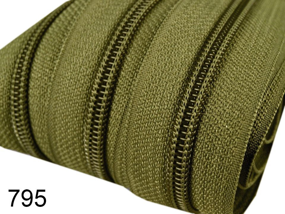 Endlos Reissverschluss 5mm (27 Farben)