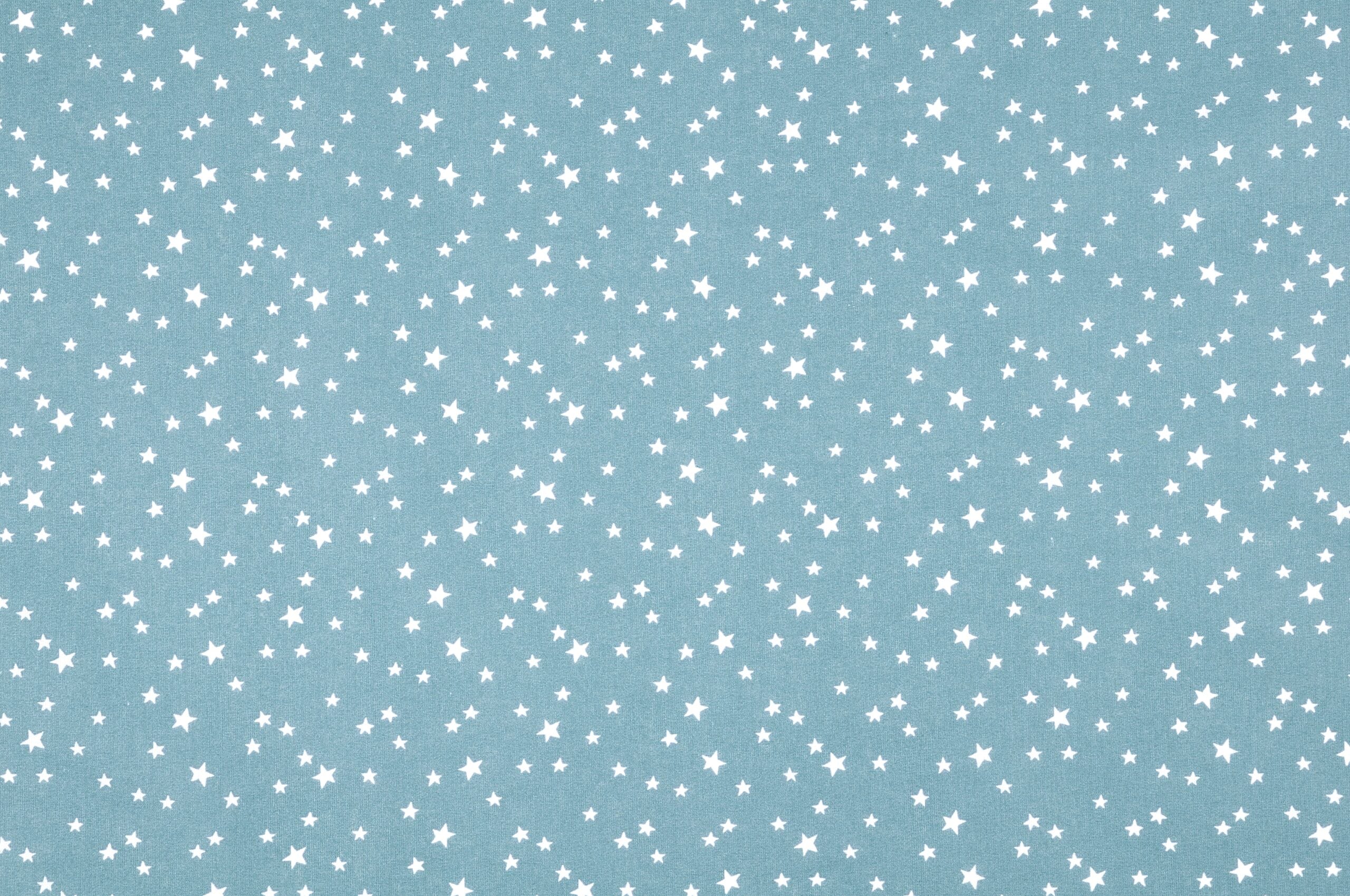 Sterne bleu - beschichtete Baumwolle