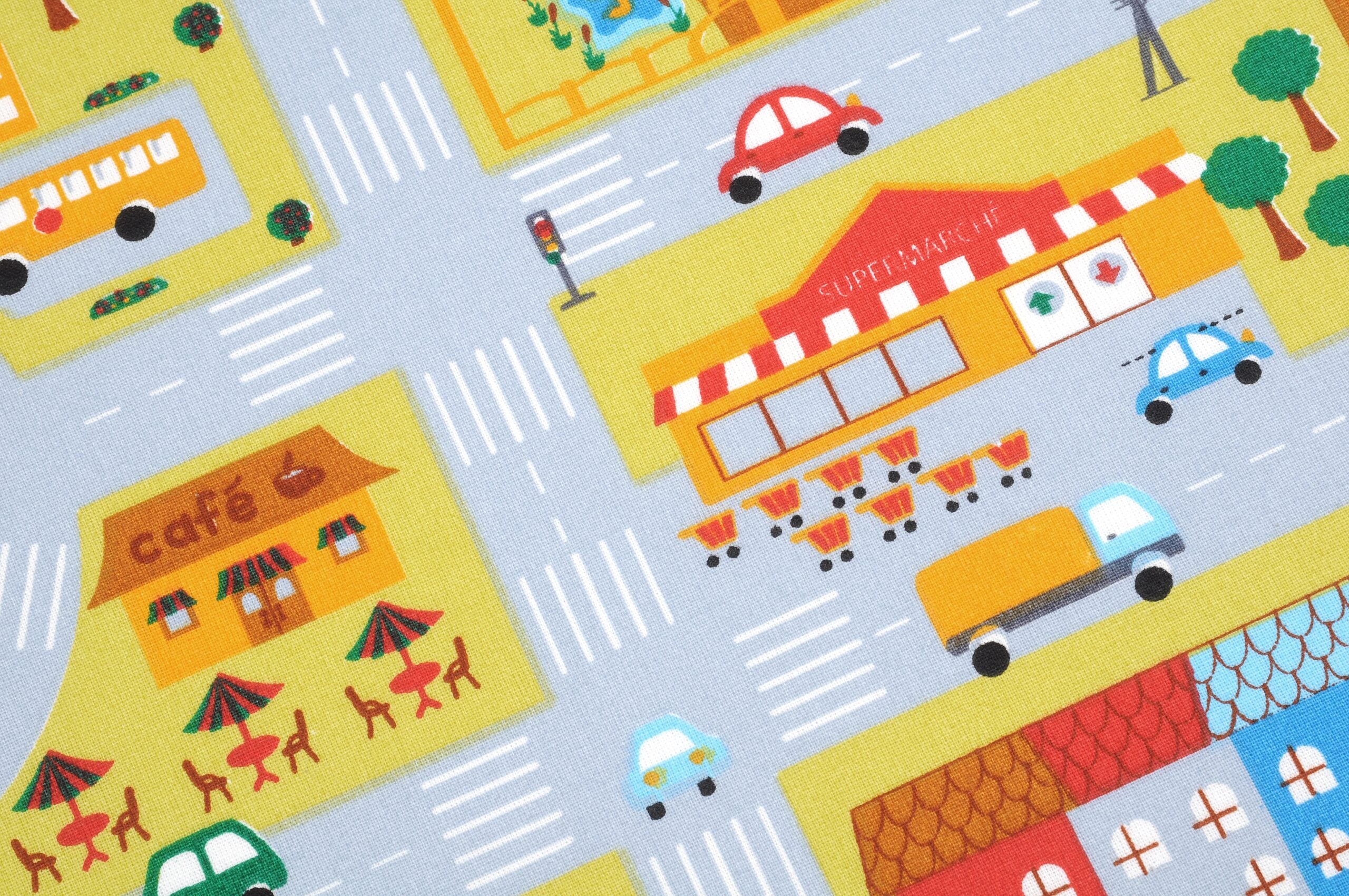 Baumwolle/Webware Stadt und Strassen