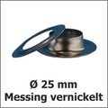 Ösen vernickelt 25mm