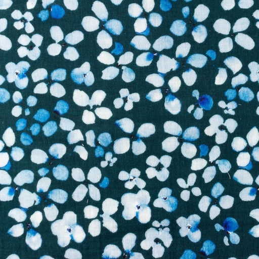 Musselin Wickelschal kleine Blumen