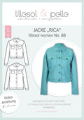 Papierschnittmuster No.88 Jacke "Rica"