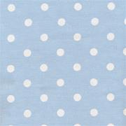 Wachstuch Big Dots Light blue