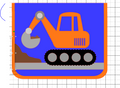 Kindergartentasche Bagger