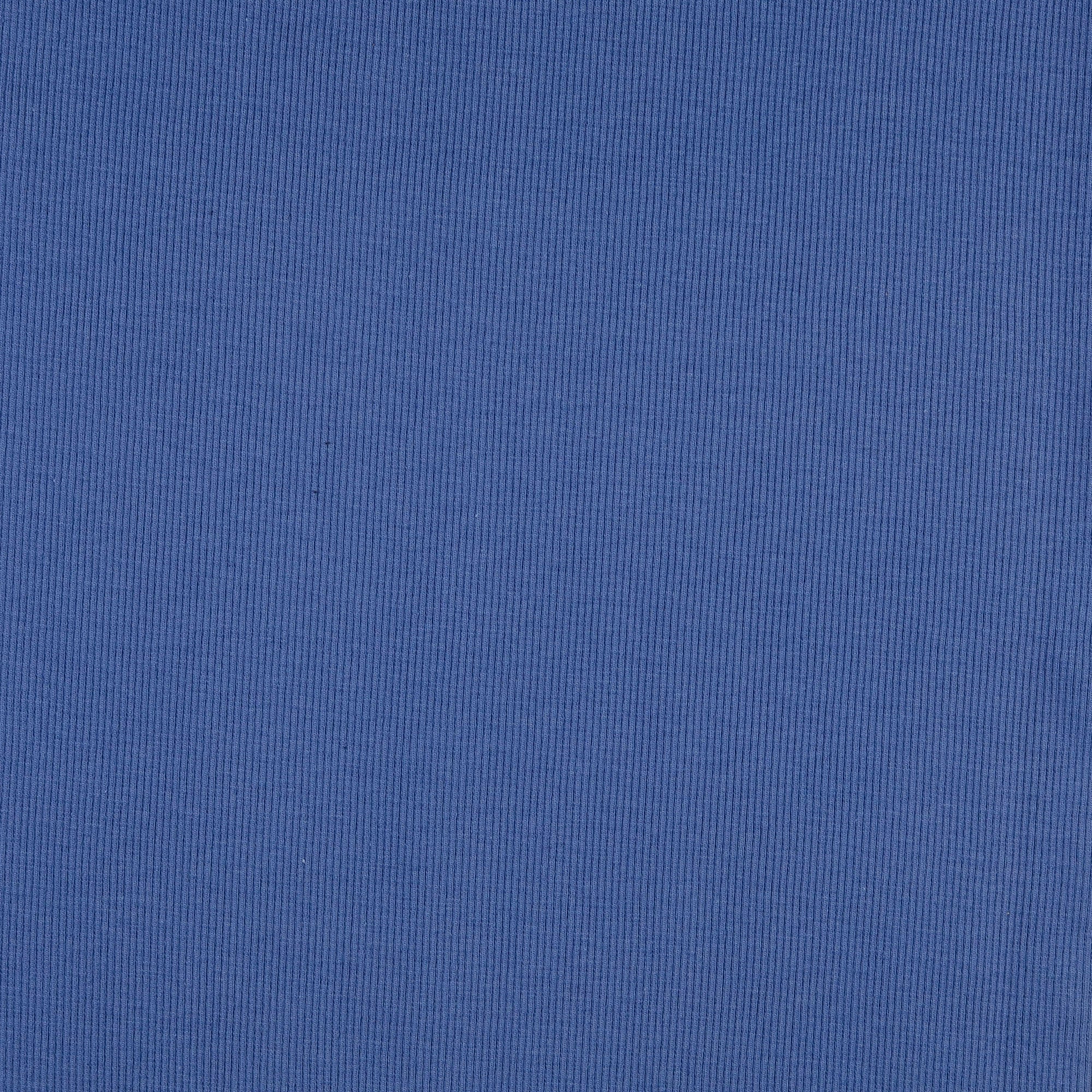 Bündchen blau - feingerippt (0839)