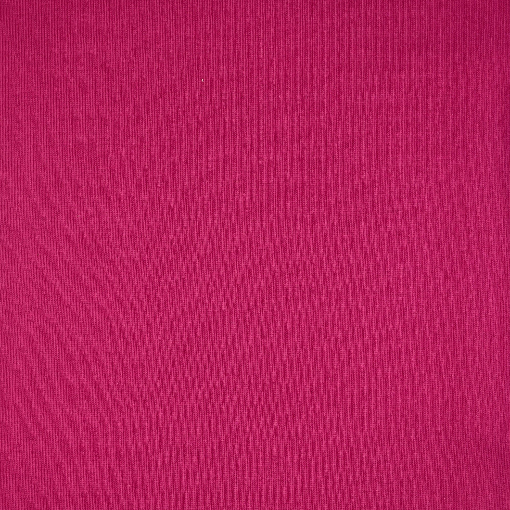 Bündchen fuchsia - feingerippt (7018)