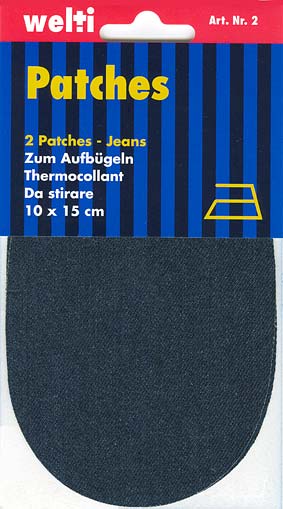 Jeans Patches 4 Farben
