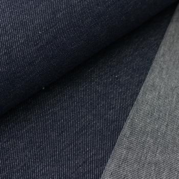 Jersey Jeansoptik dunkelblau - frei-made