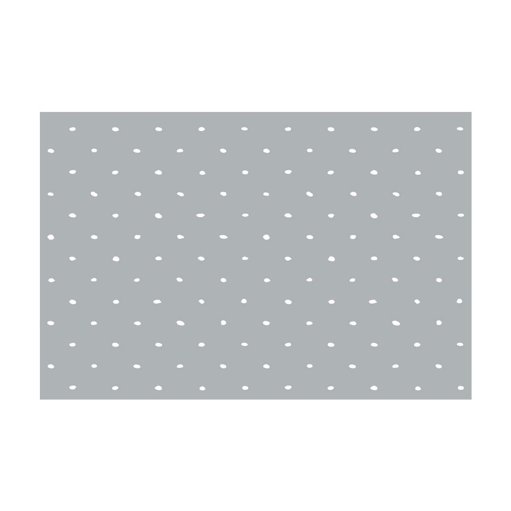 Popeline Vintage Punkte grau