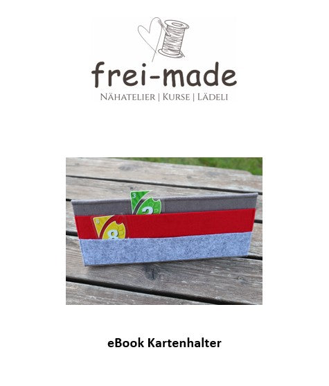 Kartenhalter Nähset