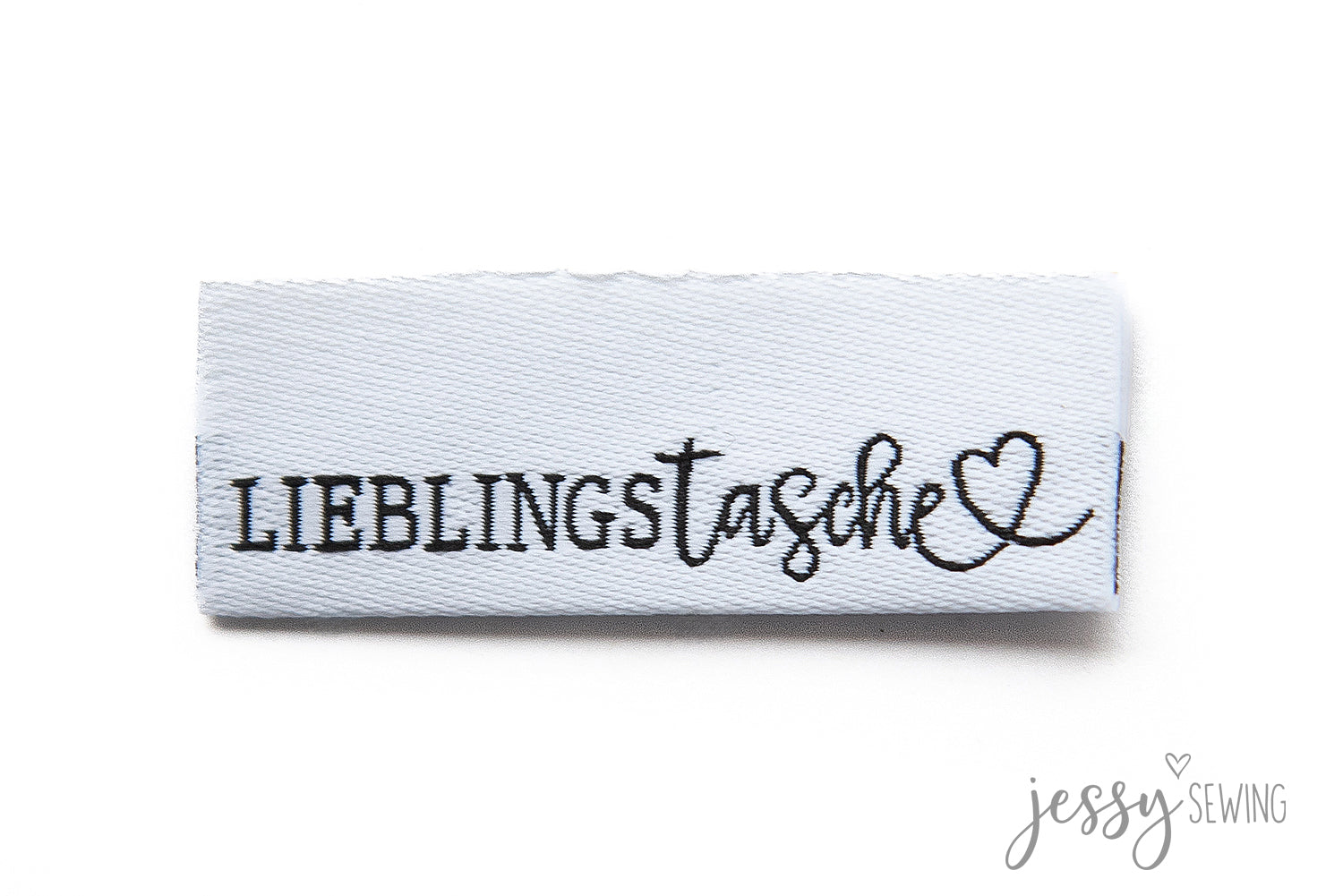 Weblabel Lieblingstasche weiss
